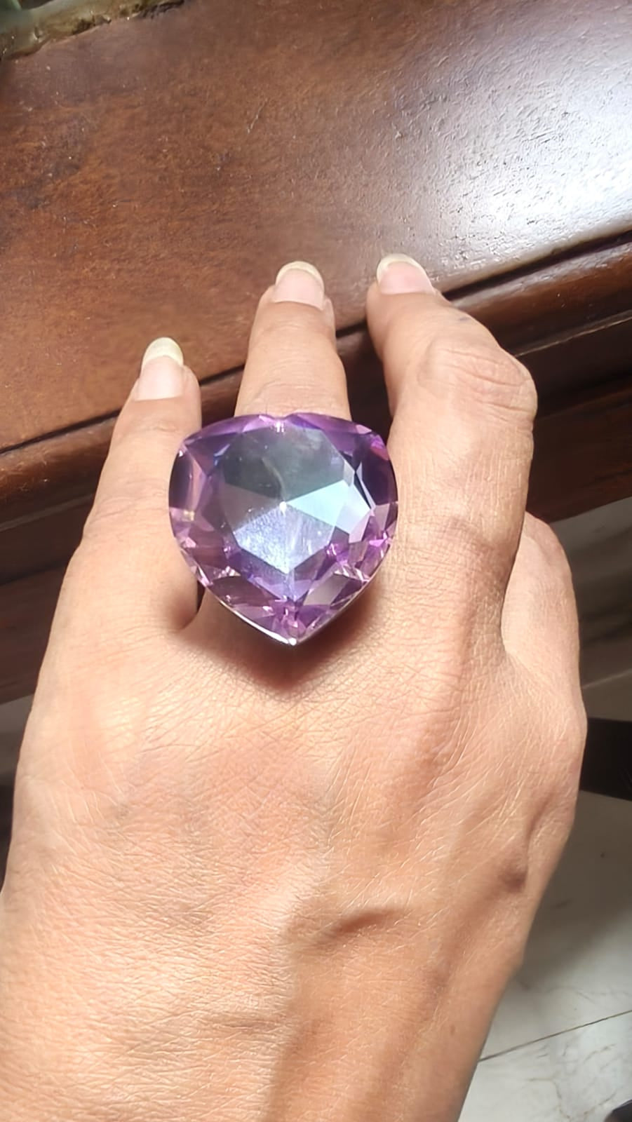 Heart Voilet Ring
