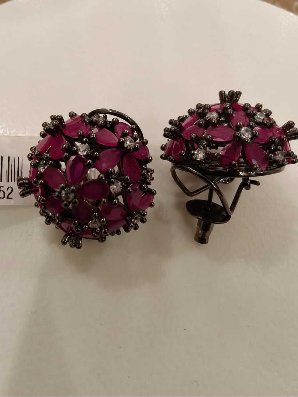 Bloom Dome Cluster Zirconia Studs