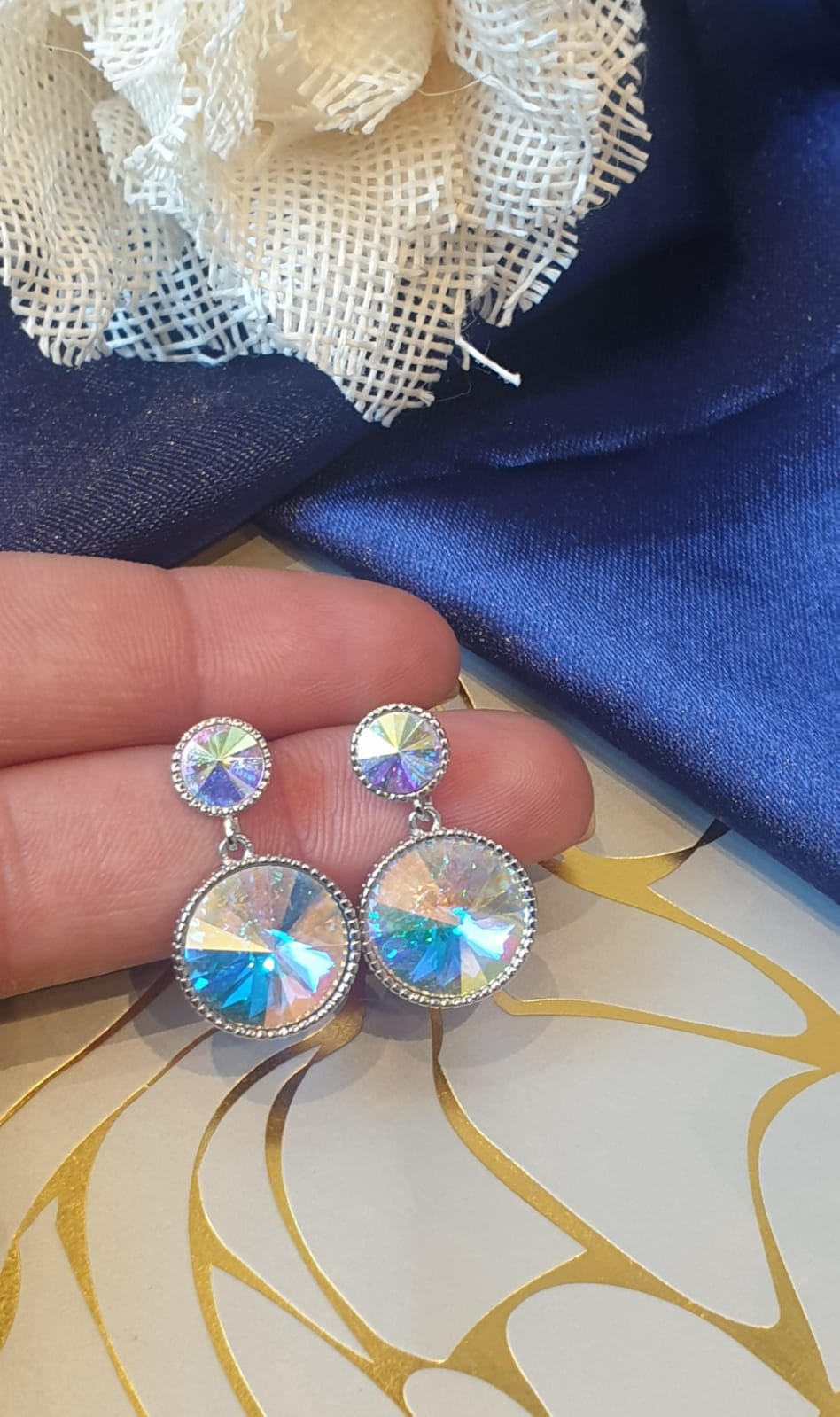 Swarovski Crystal Drop Earrings