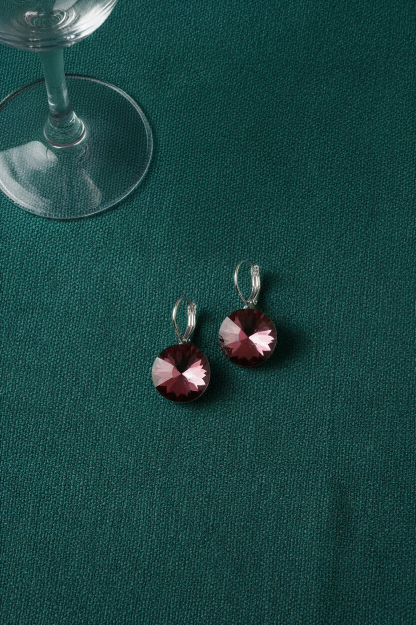 Swarovski Crystal Jacket Earrings