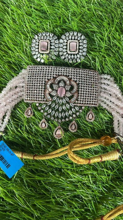 Pink Choker Set