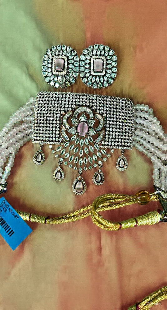 Pink Choker Set