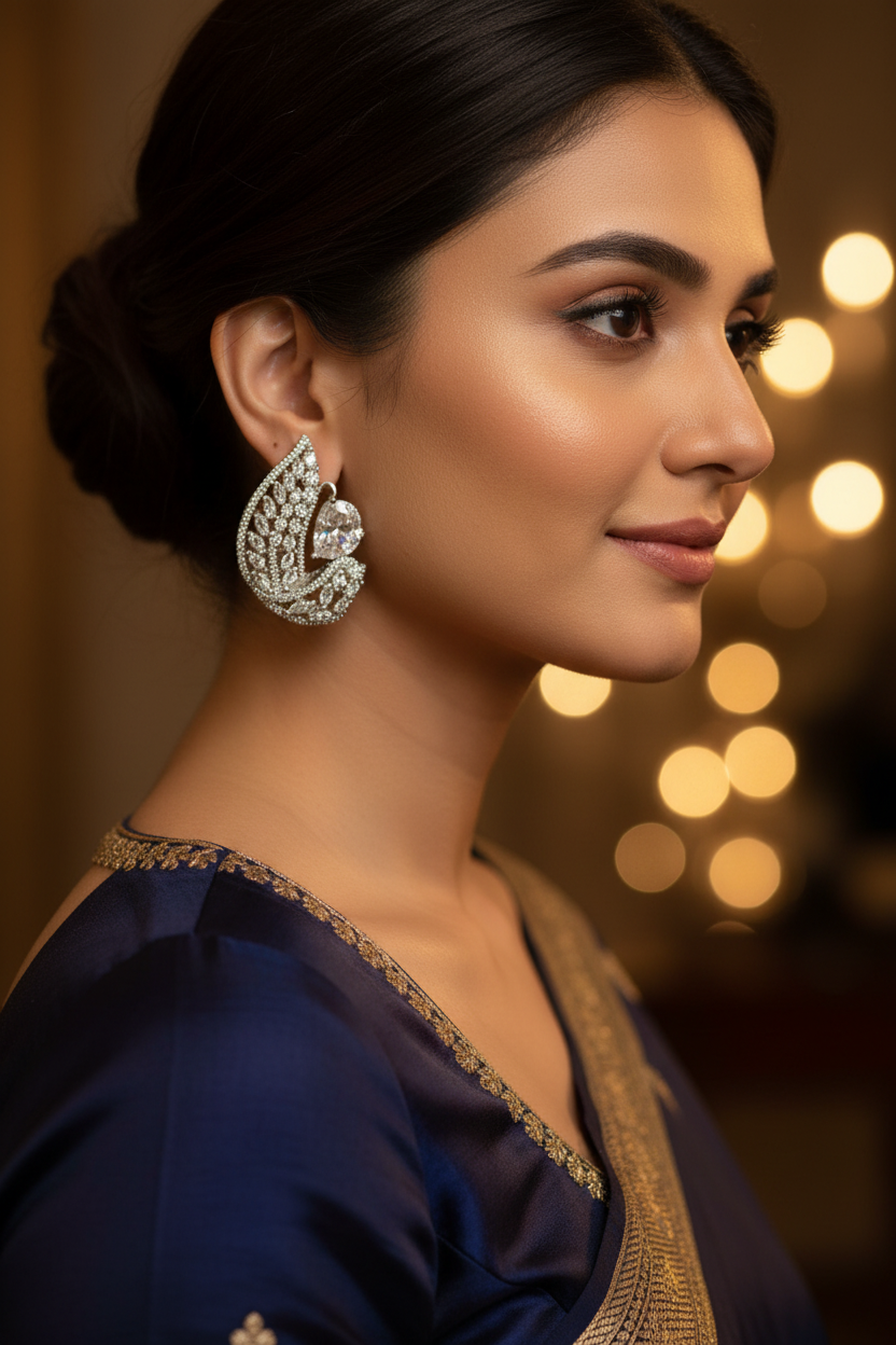 Celestial Wing Studs Lifestyle