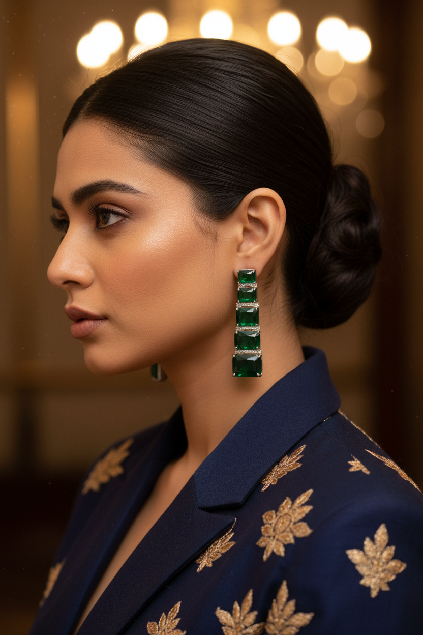 Emerald Cascade Linear Drop Lifestyle