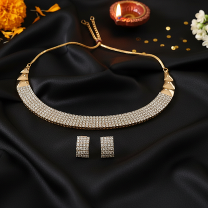 Flat Lay - Black Silk Festive
