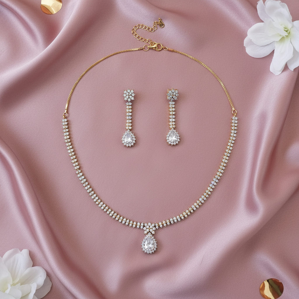 Flat Lay on Dusty Rose Silk