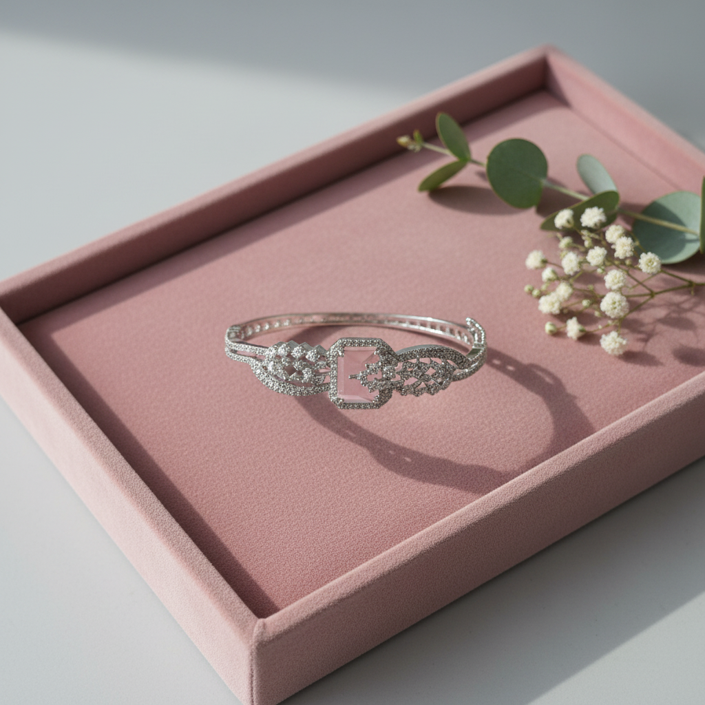 Flatlay - Diamond Vine Bracelet