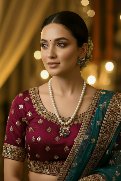 Navratan Pearl AD Set