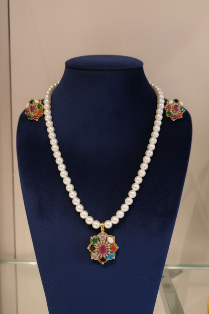 Navratan Pearl AD Set
