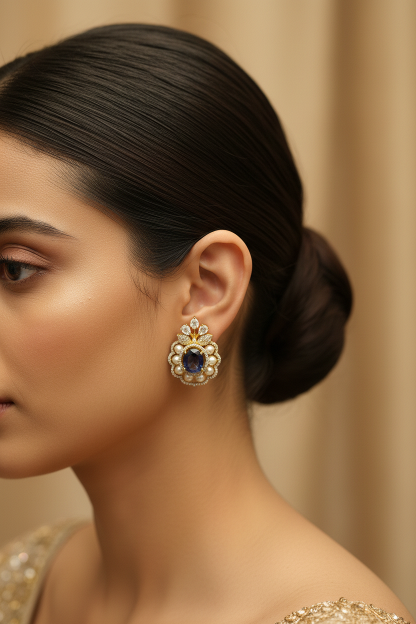 Side Profile Close-Up – Stud on Ear